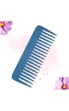Hi Tech Sales Hair Wide Tooth Comb Detangling Frizz off detangler hair comb for Curly, long Hair & any type Hair, Wet, Dry. Shampoo Comb. Pack of 1 (Sky)