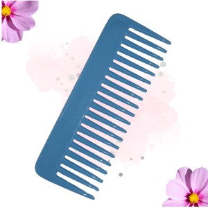 Hi Tech Sales Hair Wide Tooth Comb Detangling Frizz off detangler hair comb for Curly, long Hair & any type Hair, Wet, Dry. Shampoo Comb. Pack of 1 (Sky) Hi Tech Sales Hair Wide Tooth Comb Detangling Frizz off detangler hair comb for Curly, long Hair & any type Hair, Wet, Dry. Shampoo Comb. Pack of 1 (Sky)