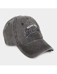 Brink Men's Cotton Cap Stylish & Comfortable Adjustable Baseball Hat for Outdoor, Casual & Sports Wear Dark Grey