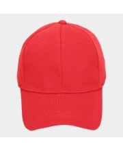 Brink Men's Canvas Cap Stylish & Comfortable Adjustable Baseball Hat for Outdoor, Casual & Sports Wear Red
