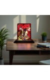 Car Desk/Table Top Maa Tara Wooden Photo Stand 3x4 Inches, Compact & Stylish Spiritual Display For Car, Home & Office (Pack Of 1) (F14580)