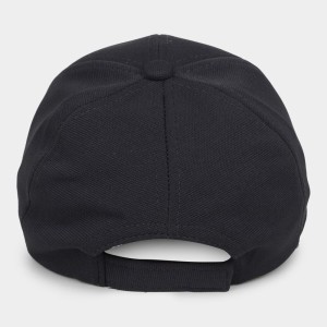 Brink Men's Dark Grey Fabric Cap Stylish & Comfortable Adjustable Baseball Hat for Outdoor, Casual & Sports Wear