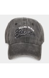 Brink Men's Cotton Cap Stylish & Comfortable Adjustable Baseball Hat for Outdoor, Casual & Sports Wear Dark Grey