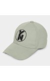 Brink Men's Light Green Fabric Cap Stylish & Comfortable Adjustable Baseball Hat for Outdoor, Casual & Sports Wear