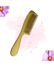 Hi Tech Sales Bloomy Shampoo Hair Comb | Round Wide Teeth | Set of 1