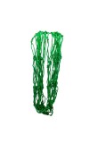 Durable Green Rope Net with Hammock Swing Hanging Net Mesh Sleeping Bed | Strong Nylon Outdoor, Sports, Garden or Decorative Use | Heavy Duty Multipurpose Rope Mesh (Green)