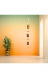 Handcrafted Terracotta Hindu Deity Hanging with Ganesha Design | Decorative Wall Hanging for Home, Entrance & Temple Decor | Traditional Door Hanging | Copper Finish Ornament