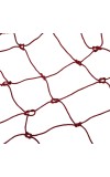 Nylon Net Hammock Swing for Adults – Strong & Comfortable Hanging Jhulna for Indoor, Outdoor, Balcony, Home & Bedroom Use (Red)