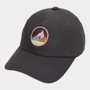 Brink Black Men's Canvas Cap Stylish & Comfortable Adjustable Baseball Hat for Outdoor, Casual & Sports Wear