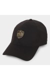 Brink Men's Fabric Cap Stylish & Comfortable Adjustable Baseball Hat for Outdoor, Casual & Sports Wear Black