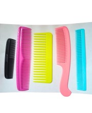 Durable Plastic Hair Comb for Women Men Kids – Anti-Static Smooth Teeth Styling Tool for All Hair Types