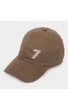 Men's Brown Cotton Cap Stylish & Comfortable Adjustable Baseball Hat for Outdoor, Casual & Sports Wear