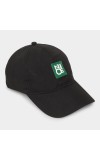 Brink Black Fabric Cap Stylish & Comfortable Adjustable Baseball Hat for Outdoor, Casual & Sports Wear
