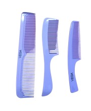 Durable Plastic Hair Comb for Men and Women Professional Styling Comb for All Hair Types Anti-Static Detangling Lightweight Unisex Haircare Tool