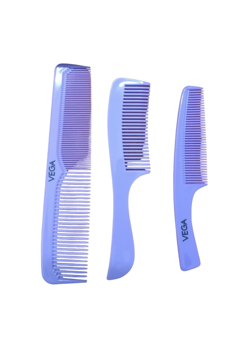 Durable Plastic Hair Comb for Men and Women Professional Styling Comb for All Hair Types Anti-Static Detangling Lightweight Unisex Haircare Tool