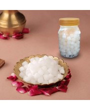 HiTechMart Pure Camphor Tablets for Puja and Aromatherapy – Natural and Long-Lasting Fragrance (100, Grams)