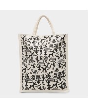 Brink Women's Beige Polyurethane Tote Bag - (M599)