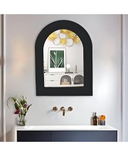 Sleek Bathroom/Basin Mirror | Wall Mounted Mirror for Home, Bedroom, Bathroom Reflective Surface (12X16)