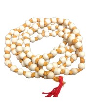 HiTechMart Sacred Tulsi Mala for Meditation and Prayer – Handcrafted Natural Beads with Durable Thread (20.5 inch)