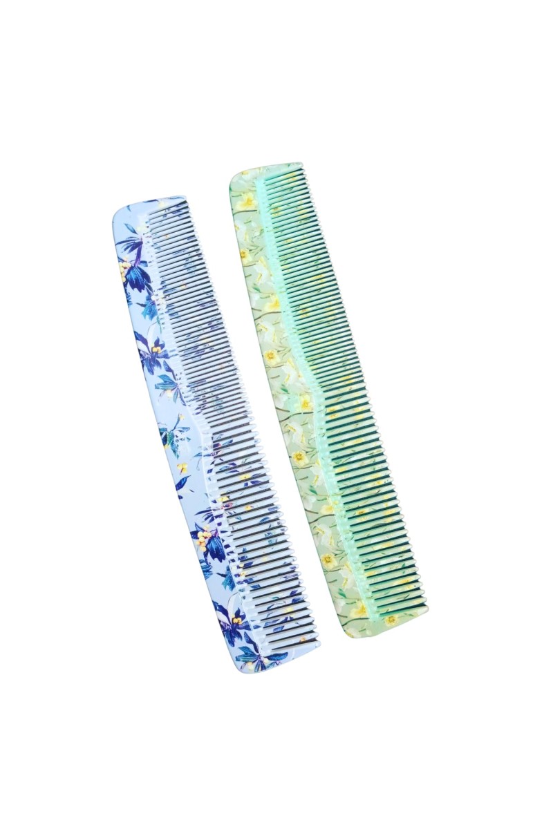 Hitech Sales Elegant Floral Design Comb – Perfect Hair Accessory for Stylish Women – Durable, Lightweight, and Chic (3)