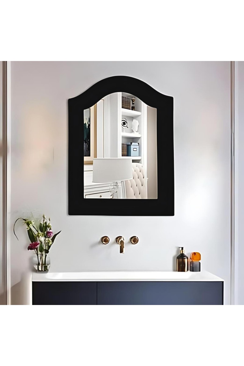 Sleek Bathroom/Basin Mirror | Wall Mounted Mirror for Home, Bathroom Reflective Surface | Ideal for Modern Bathrooms (14X18)