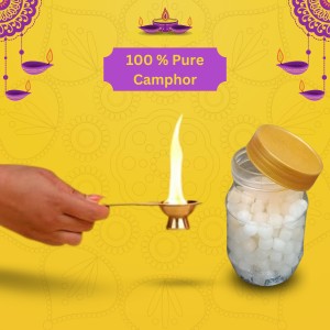 HiTechMart Pure Camphor Tablets for Puja and Aromatherapy – Natural and Long-Lasting Fragrance (100, Grams) HiTechMart Pure Camphor Tablets for Puja and Aromatherapy – Natural and Long-Lasting Fragrance (100, Grams)