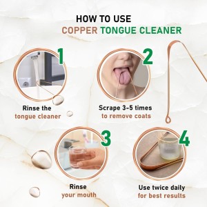 Pure Copper Tongue Cleaner Scraper – 100% Natural Oral Hygiene Tool – Rust-Free, Durable, Eco-Friendly Tongue Scraper for Fresh Breath – Ayurvedic Dental Care for Adults & Kids – 2 Pack Pure Copper Tongue Cleaner Scraper – 100% Natural Oral Hygiene Tool – Rust-Free, Durable, Eco-Friendly Tongue Scraper for Fresh Breath – Ayurvedic Dental Care for Adults & Kids – 2 Pack