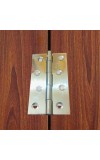 Stainless Steel Door Hinges – Heavy Duty Butt Hinges for Doors, Cabinets & Furniture | Rust-Resistant Smooth Movement | Pack of 4 (4x2.5 inch) (Medium)