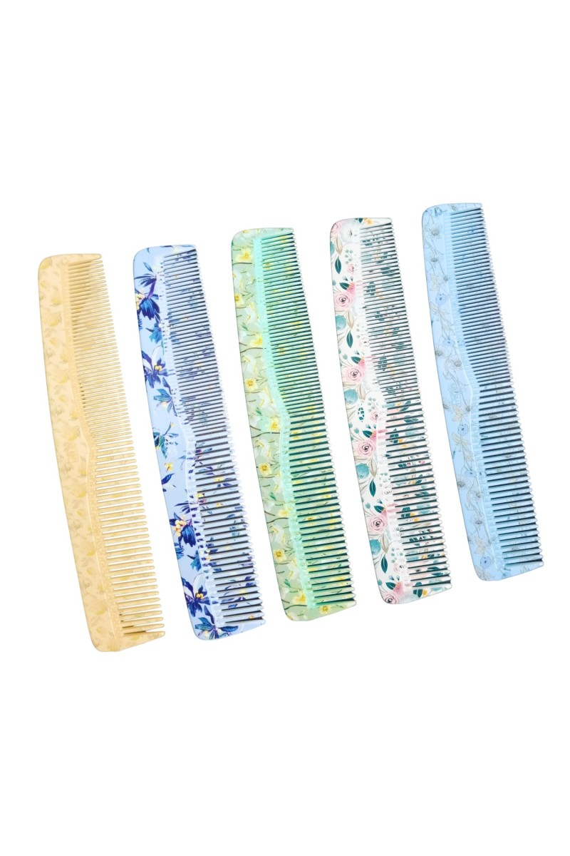 Hitech Sales Elegant Floral Design Comb – Perfect Hair Accessory for Stylish Women – Durable, Lightweight, and Chic (4)