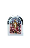 Acrylic Table Photo Frame with Dakshineswar Ma Kali Image – Clear Transparent Stand Frame for Home Temple, Office Desk, Study Table & Car Dashboard – Decorative Spiritual Puja Gift Item