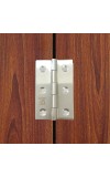 Stainless Steel Door Hinges (4 Pieces) – Durable 3 Inch Butt Hinges for Doors, Cabinets & Windows | Rust-Free, Smooth Movement, Heavy Duty Hardware Fittings (3x2 inch)