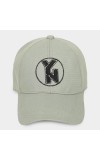Brink Men's Light Green Fabric Cap Stylish & Comfortable Adjustable Baseball Hat for Outdoor, Casual & Sports Wear