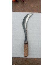 Katari South Indian Traditional Steel Billhook/Iron Aruval/Kitchen Knives/Plants Cutter in Pure Iron