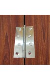 Stainless Steel Door Hinges – Heavy Duty Butt Hinges for Doors, Cabinets & Furniture | Rust-Resistant Smooth Movement | Pack of 4 (5 x2.5 inch)
