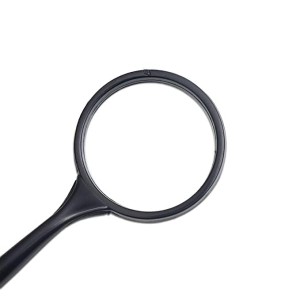Magnifying Glass for Reading and Maps – Double Glass Lens, High Power Handheld Magnifier for Books, Coins, Inspection & Crafts (62.5 mm)
