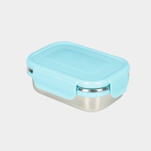 Hitech Sales Plastic & Steel Lunch Box – Green Leakproof Tiffin Box for Office & School Hitech Sales Plastic & Steel Lunch Box – Green Leakproof Tiffin Box for Office & School