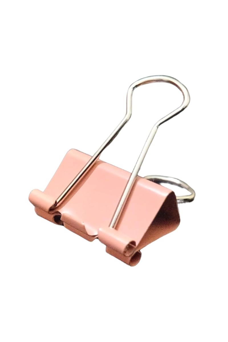 Multicolour Binder Clips Set | Office Stationery Clips for Paper Binding, Document Organization, and School Supplies (Medium, 4, Piece)