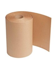 Hitech 2 Ply Brown Corrugated Roll for E-Commerce Packaging 160 GSM Paper (25 inch X 5 Meters)