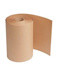 Hitech 2 Ply Brown Corrugated Roll for E-Commerce Packaging 160 GSM Paper (25 inch X 5 Meters)