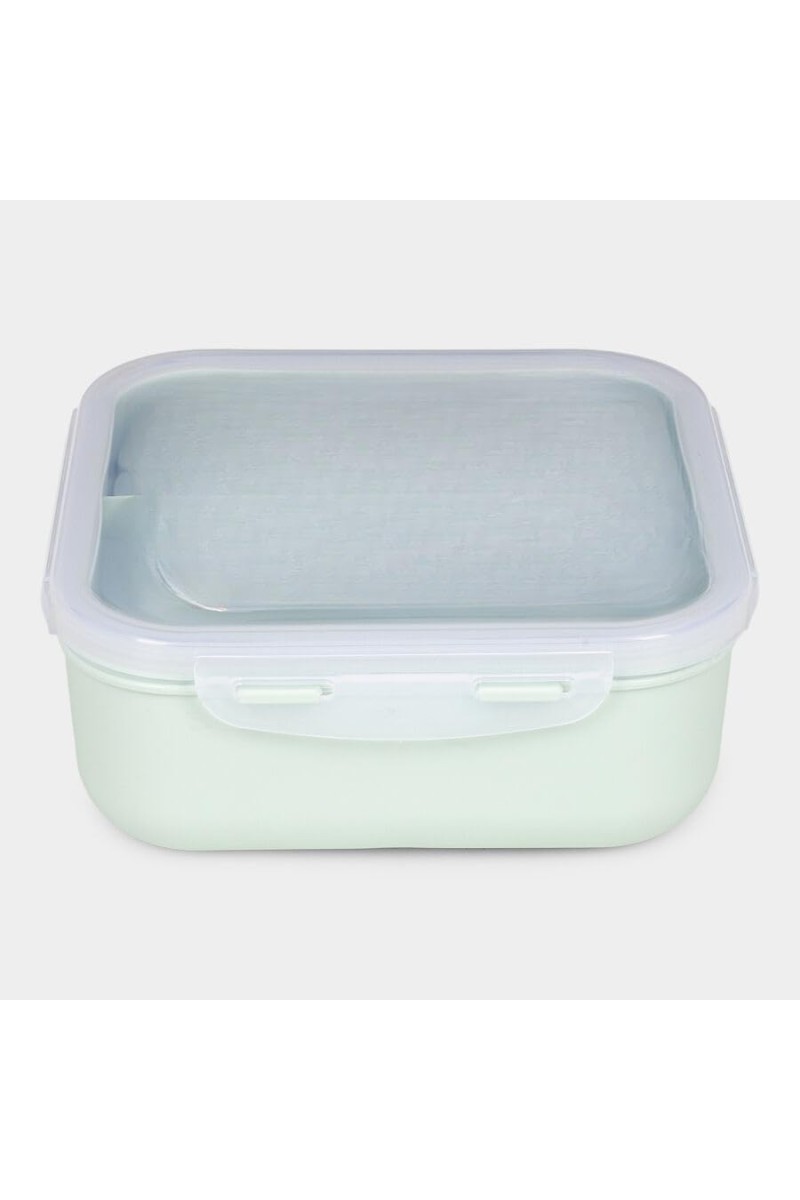 Hitech Sales 1200ml Plastic Lunch Box – Green Airtight & Leakproof Food Container
