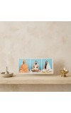 Hitech Sales Swami Vivekananda and Ramakrishna Paramahansa and Sarada maa photo, Three pictures in one Frame, Acrylic photo frame for Table, living room, gifts (6 x 3 inch)