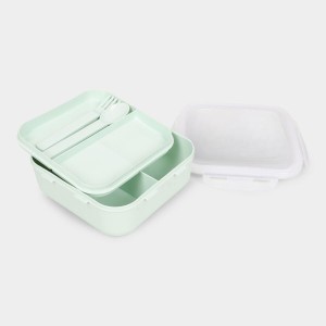 Hitech Sales 1200ml Plastic Lunch Box – Green Airtight & Leakproof Food Container