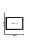 Hitech Mata Dhan-laxmi Laminated photo frame for temple, Study & living room, gifts (Pvc Frame and Front face - Glass, 8 x 6 inch)