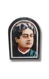 Hi Tech Sales, Swami Vivekananda Frame - Stand Photo Frame for table, Home Decor, Office, Living Room, Study Room (Size 10.4 x 15)