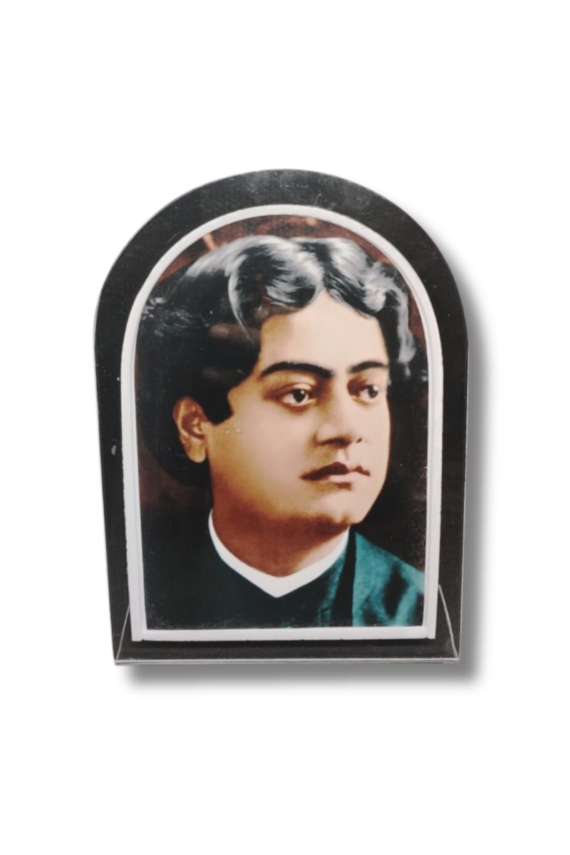 Hi Tech Sales, Swami Vivekananda Frame - Stand Photo Frame for table, Home Decor, Office, Living Room, Study Room (Size 10.4 x 15)