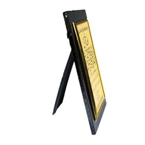 Black Frame Holder Wall Mount Bracket – Heavy Duty Frame Support for Picture, Poster, Artwork Display – Matte Black, Easy Installation (Pack of 50)