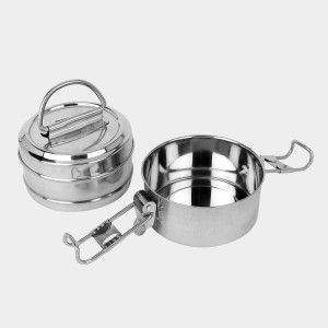 Stainless Steel Lunch Box, 1 0 X 10 cm (Pack of 2)