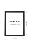 Combo of Krishna Makhan Chor Laddu Gopal Polystyrene Photo Frame (7.12 x 9.12 inches), Ganga Jal, Tilak Stamp & Tulsi Mala – Spiritual Pooja Gift Set