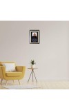 Narendra Modi & His Famous Quote Photo Frame - Brown Frame, 11x15 Inches, Perfect for Office & Wall Decoration, Ideal Gift