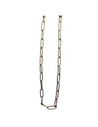 Iron Lock Golden Chain, 6Feet/66.5 Inches | Multipurpose Security for Gates, Cycles, Bikes | Indoor & Outdoor Use | Heavy Duty for Protection and Home Use (1)